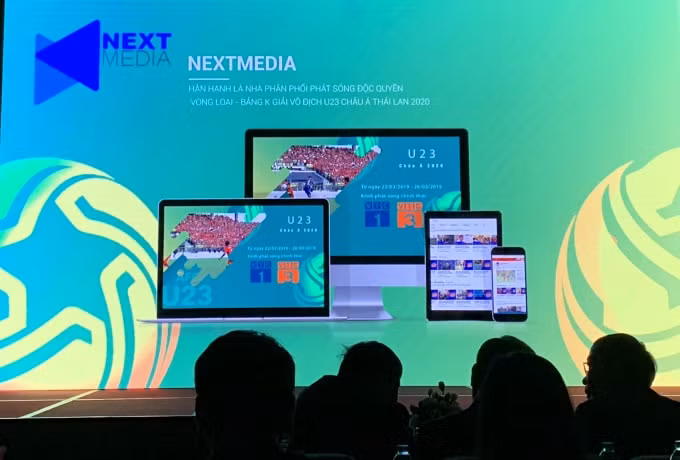 Next Media cũng đã từng sở hữu bản quyền vòng loại bảng K U23 Châu Á 2020. Ảnh: Hoàng Dương