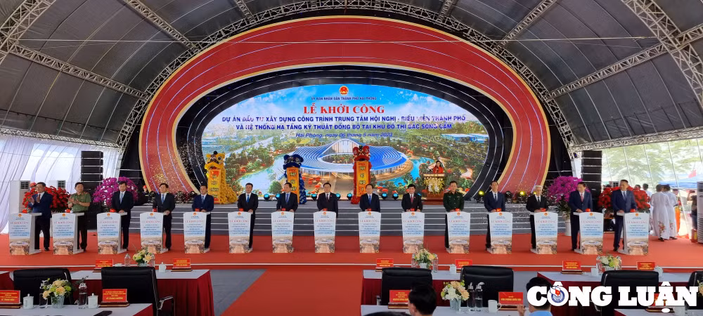 hai phong khoi cong trung tam hoi nghi bieu dien duoc dau tu gan 2337 ty dong hinh 2