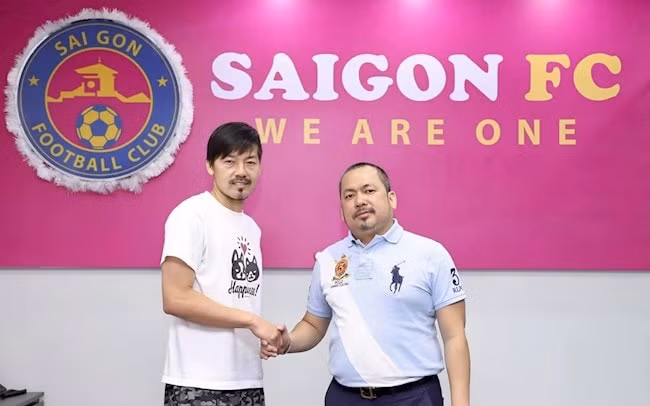 Tân binh Daisuke Matsui chính thức ra mắt CLB Sài Gòn. Ảnh: internet