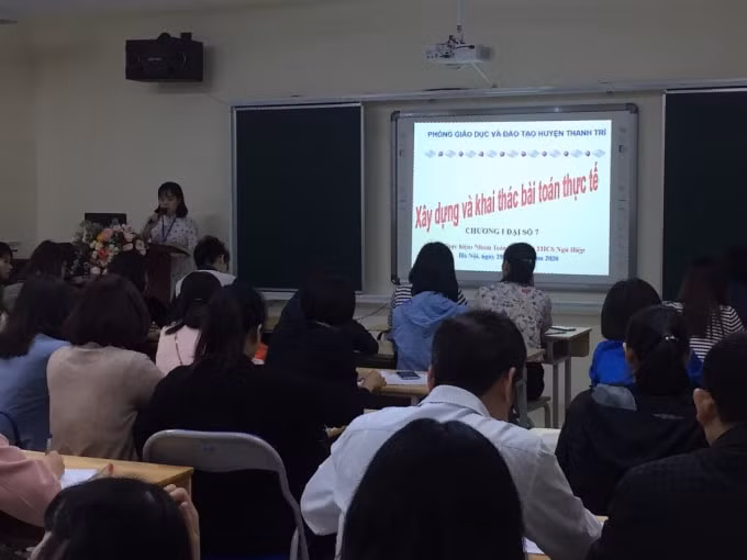 Các cuộc thi chuyên môn do phòng Giáo dục và Đào tạo huyện Thanh Trì tổ chức được nhà trường hưởng ứng, đạt nhiều thành tích cao.