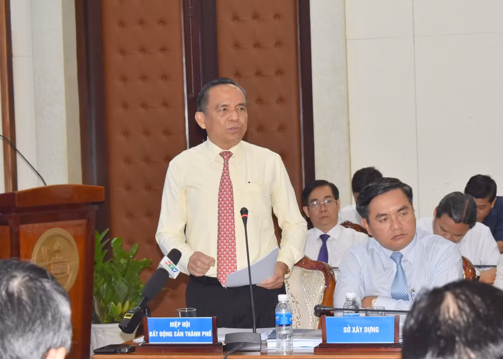 ông Lê Hoàng Châu - Chủ tịch HoREA. Ảnh: HV