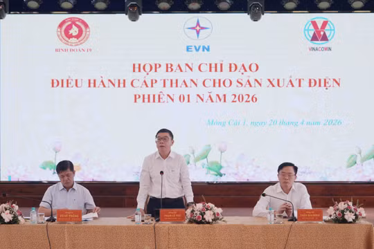 Cung ứng than cho sản xuất điện 2026: Sẵn sàng cho phương án huy động ở mức cao