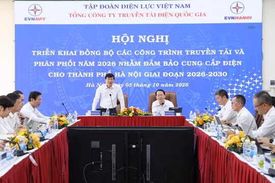 EVNNPT và EVNHANOI tăng cường phối hợp, đồng bộ đầu tư để đảm bảo cung cấp điện cho Thủ đô