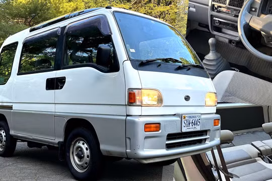 Xe van tí hon Subaru đỗ gọn như xe máy, chứa đồ như nửa gara