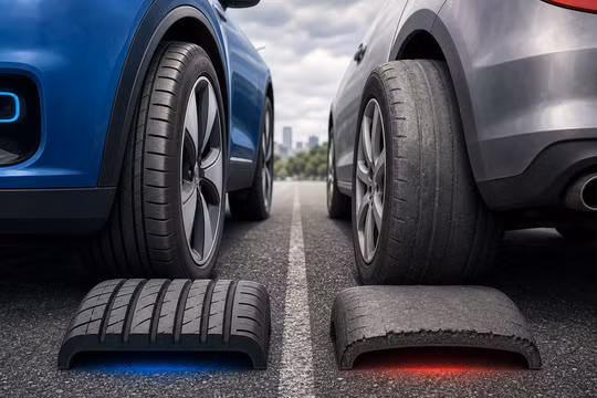 Lốp xe điện bị mòn nhanh hơn 20-30% so với xe xăng trong các thử nghiệm