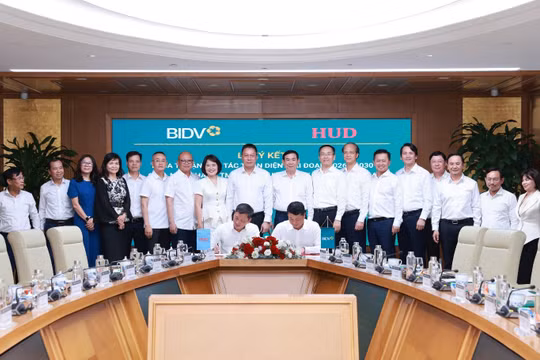 BIDV và HUD tăng cường hợp tác hướng tới phát triển bền vững