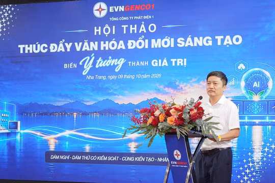 EVNGENCO1 đưa trí tuệ nhân tạo ứng dụng vận hành nhà máy điện