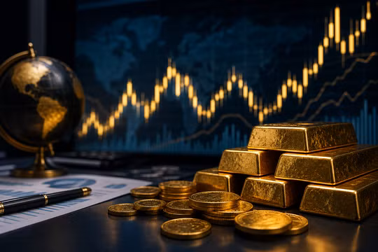 Giá vàng thế giới 'hụt hơi' dưới 4.200 USD khi thị trường chờ biên bản Fed