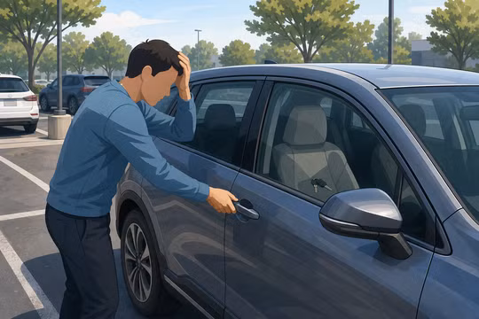 Cách mở cửa xe khi bị khóa nhốt chìa bên trong: 6 cách đơn giản