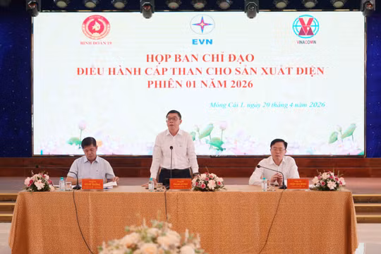 Cung ứng than cho sản xuất điện 2026: Sẵn sàng cho phương án huy động ở mức cao