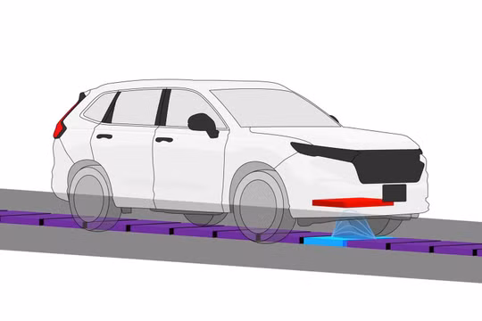Honda phát triển công nghệ sạc ô tô điện khi đang chạy