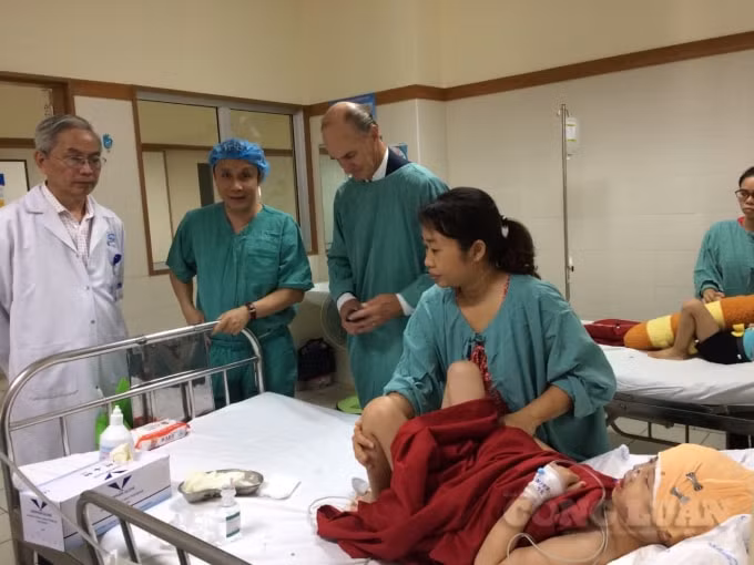 Sức khỏe cháu P. hiện nay đã ổn định.