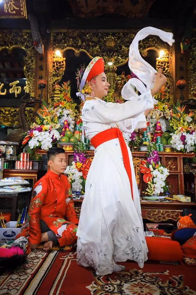 Thanh đồng Vũ Thanh Bình, đền Bảo Ninh, Hải Hậu, Nam Định. Ảnh: Long Hưng