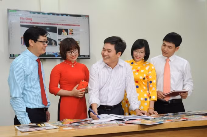 Tòa soạn hội tụ - Báo Bắc Giang.