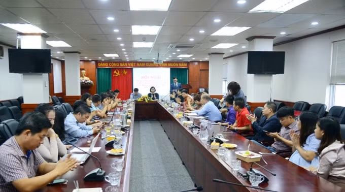 Các hội viên cùng nhau thảo luận và đóng góp ý kiến tại Hội nghị. Ảnh: PV