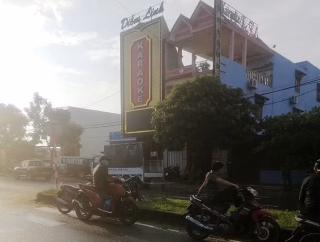 Quán karaoke Diễm Linh nơi phát hiện 68 dân chơi dương tính với ma túy.