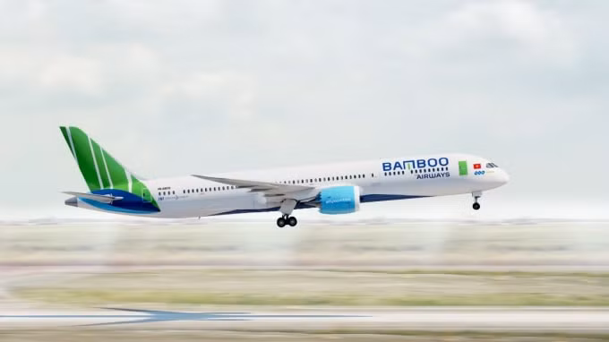 Máy bay Boeing 787-9 Dreamliner giữ vai trò chủ lực trong hoạt động khai thác dài hạn của Bamboo Airways.