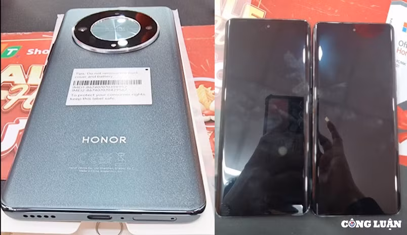 honor x9b dat chuan 5 sao chong va dap tu sgs thuy si hinh 1