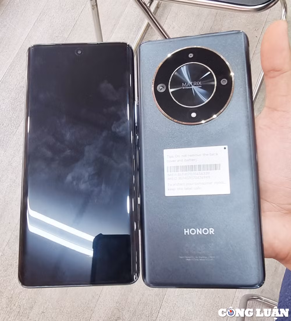 honor x9b dat chuan 5 sao chong va dap tu sgs thuy si hinh 3
