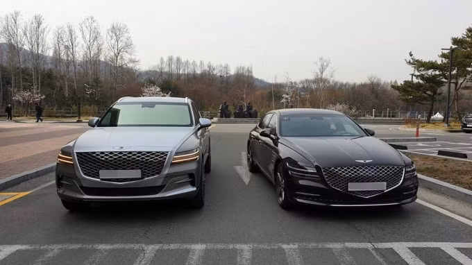 GV80 và G80 với thiết kế mới của Genesis