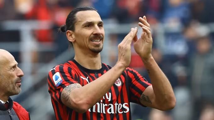 Cầu thủ Zlatan Ibrahimovic. Ảnh:Getty