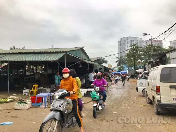 Chị Nguyễn Thu Hồng chia sẻ, nhận được thông tin cả nước thực hiện cách ly toàn xã hội trong vòng 15 ngày kể từ 1/4 để phòng chống dịch bệnh Covid-19, bản thân chị có đôi chút lo lắng. Tuy nhiên hôm nay thấy chợ vẫn hoạt động bình thường chị rất an tâm và sẽ thực hiện tốt việc đeo khẩu trang khi tới nơi công cộng, hạn chế tụ tập đông người cũng như chỉ đi ra đường khi cần thiết để mua hàng hóa tiêu dùng