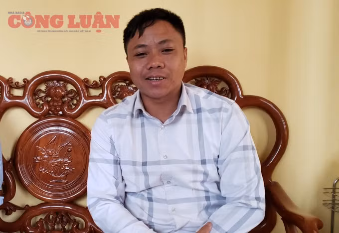 Ông Nguyễn Văn Liên - Phó Chủ tịch UBND xã Kim Định