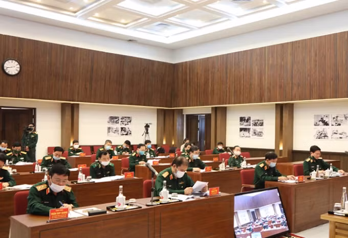 Các đại biểu tham dự hội nghị. Ảnh: BQP.