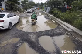 Hà Nội: Gần 3 năm chưa xong con đường dài khoảng 200m ở phố Tôn Thất Thuyết
