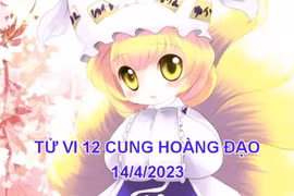 Tử vi hôm nay thứ 6 ngày 14/4/2023 của 12 cung hoàng đạo