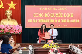 Bí thư Huyện ủy Mèo Vạc được bổ nhiệm giữ chức Trưởng ban Tuyên giáo Tỉnh ủy Hà Giang