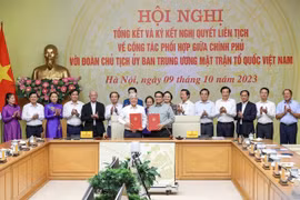 Chính phủ và Đoàn Chủ tịch UBTW MTTQ Việt Nam phối hợp xây dựng khối đại đoàn kết dân tộc