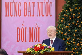 Tổng Bí thư Nguyễn Phú Trọng chúc Tết lãnh đạo, nguyên lãnh đạo Đảng, Nhà nước nhân dịp Xuân Quý Mão 2023