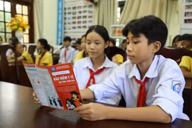 BHXH thành phố Phúc Yên phấn đấu 100% học sinh, sinh viên tham gia BHYT