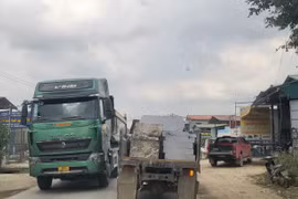 Không để tái lấn chiếm hành lang an toàn đường bộ trên Quốc lộ 217, địa phận Thanh Hoá