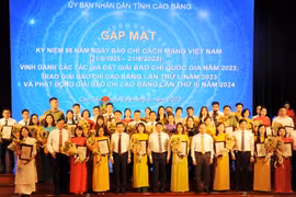 Giải báo chí Cao Bằng lần thứ I năm 2023: Trao giải cho 35 tác phẩm báo chí xuất sắc