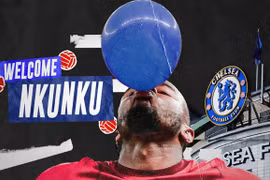 Nkunku chính thức gia nhập Chelsea