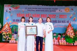 Trường Mầm non Điền Quang (Bá Thước – Thanh Hóa): Đoàn kết xây dựng trường chuẩn Quốc gia