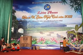 Liên hoan Dân ca ví, giặm Hà Tĩnh nhấn mạnh yếu tố nguyên gốc