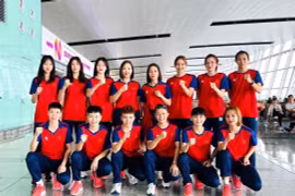 Đội tuyển cầu mây nữ Việt Nam hai năm liên tiếp vô địch giải cầu mây thế giới 2023