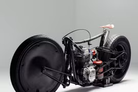 Nhiếp ảnh gia Valen Zhou trình làng chiếc mô tô Sprinter sở hữu phong cách chất chơi "không giống ai"