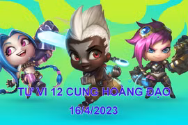 Tử vi hôm nay Chủ nhật ngày 16/4/2023 của 12 cung hoàng đạo
