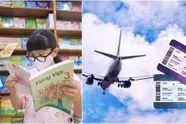 Tiếp tục áp giá trần vé máy bay, sách giáo khoa