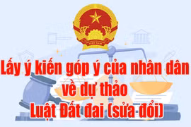 Bộ Tài nguyên&Môi trường đã tiếp nhận gần 8000 lượt đóng góp ý kiến về dự thảo Luật Đất đai (sửa đổi)