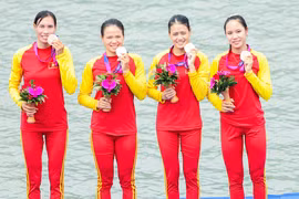 Rowing Việt Nam giành thêm 1 Huy chương Đồng ASIAD 2023