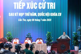 Thủ tướng Phạm Minh Chính tiếp xúc, trả lời kiến nghị của cử tri thành phố Cần Thơ