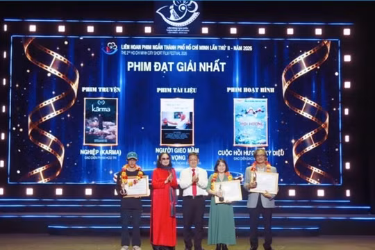 Trao 3 giải Nhất tại Liên hoan phim ngắn TP Hồ Chí Minh