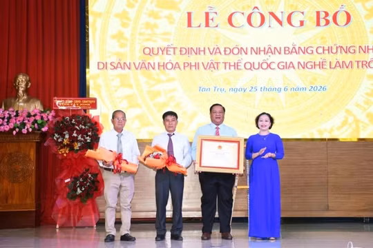 Nghề làm trống ở Tây Ninh là Di sản văn hóa phi vật thể quốc gia