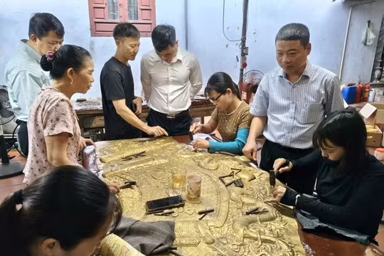 Làng nghề Đồng Xâm giữ tinh hoa hồn nghề 600 năm tuổi