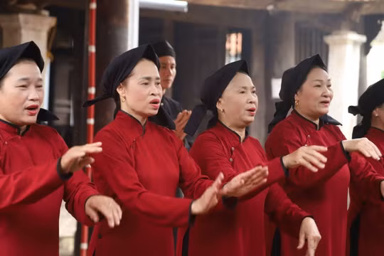 Trải nghiệm ‘Xoan mở hội’ tại Bảo tàng Hà Nội